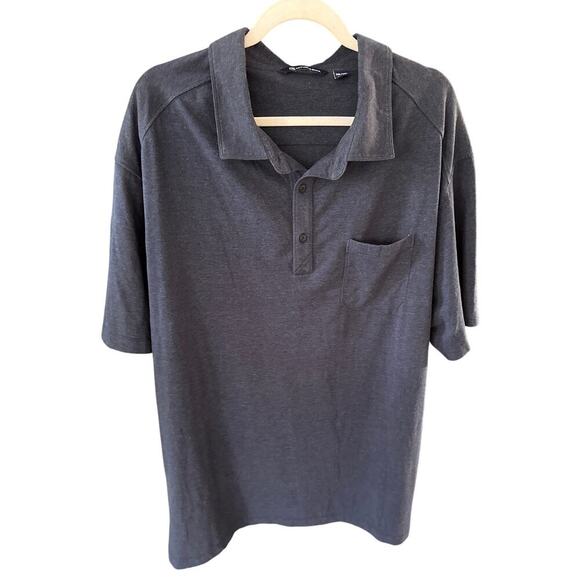 Cutter & Buck Mens Polo Shirt Size 3X Big Short Sleeve Pullover 1/4 Button - Picture 10 of 10